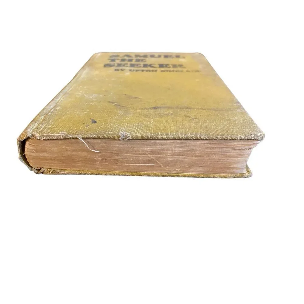 Samuel The Seeker by Upton Sinclair Hardcover Book Vintage Novel